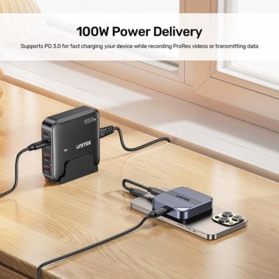 18. Unitek SolidForce Reefer Magnetisches USB-C-Laufwerksgehäuse für M.2 SSD (NVMe/SATA)