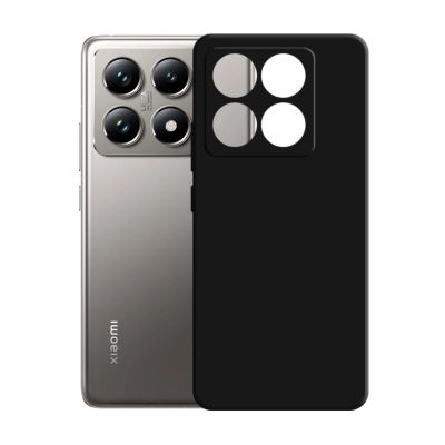 8. 3mk Silikonhülle für Xiaomi 14T Pro – Schwarz