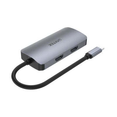2. UNITEK P5 Trio USB 3.2 Gen 1 (3.1 Gen 1) Typ-C Grau