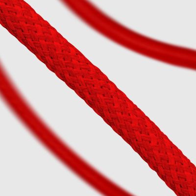 9. SBS TECABLETISSUETCCR USB-C – USB-C-Kabel 1,5 m 60 W geflochten – rot