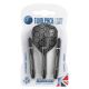 Harrows Twin Pack Supergrip-Schäfte + Atomic Flights HS-TNK-000013681