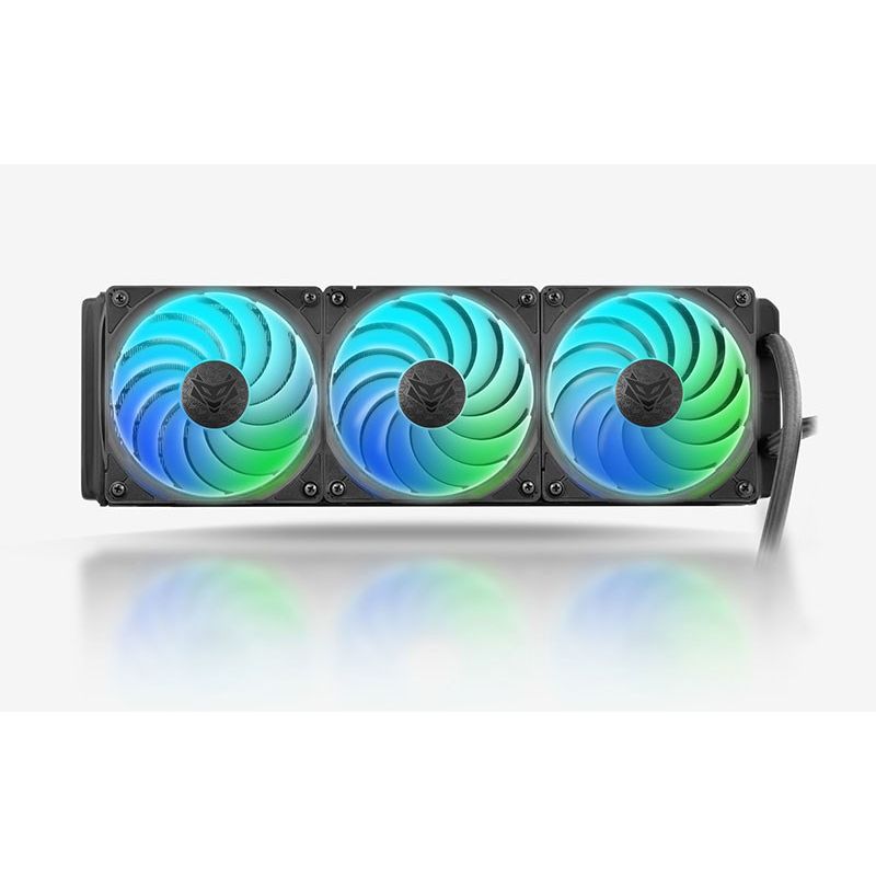 3. Sapphire NITRO+ S360-A AIO Prozessor-Flüssigkeitskühlungsset 12 cm Schwarz 1 Stück.