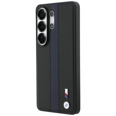 2. BMW MagSafe Hülle mit perforiertem Streifenlogo für Samsung Galaxy S26 Ultra – Blau