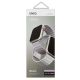 10. Uniq Revix Armband für Apple Watch 1/2/3/4/5/6/7/8/SE/SE2/Ultra 42/44/45/49 mm – lila-weiß