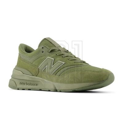 4. New Balance 997 Herren Wildleder Sneakers, Grün (U997RMF)