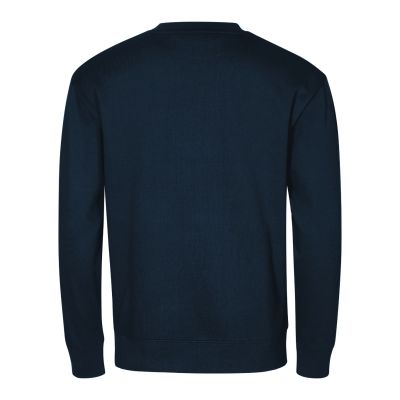 4. Unisex-Sweatshirt mit Rundhalsausschnitt (Marineblau)
