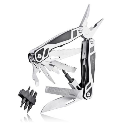 9. AZYMUT Trohon Multitool - 12 Werkzeuge + 8 Bits + Holster (H-P2010121)