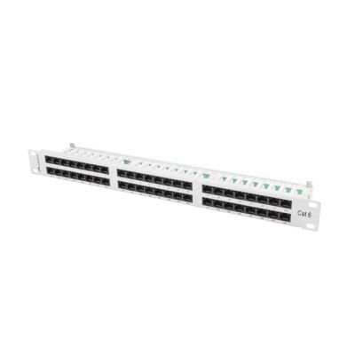 2. Patchpanel Lanberg PPU6-1048-S (1U; Kat. 6; 48xRJ-45)
