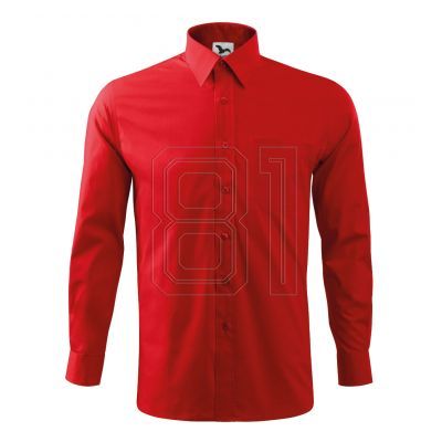 3. Malfini Style Hemd LS M MLI-20907 rot