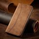 9. Magnet Fancy Case für Samsung Galaxy S23+ Flip Cover Wallet Stand Braun