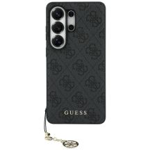 Guess 4G Classic Logo Charm MagSafe Hülle für Samsung Galaxy S26 Ultra - Schwarz