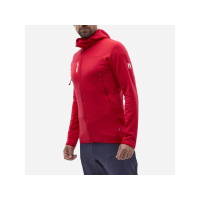 3. MILLET FUSION GRID HOODIE M rot