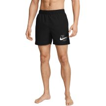 Nike Logo Lap 5" Volley Badeshorts, schwarz, NESSG574 001