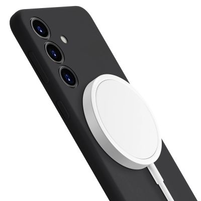 6. 3mk Silikonhülle für Samsung Galaxy S24+ - Schwarz