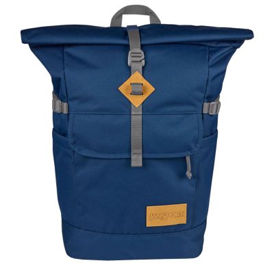 JanSport Hatchet Rolltop-Rucksack EK0A5BLGN54 Marineblau One size