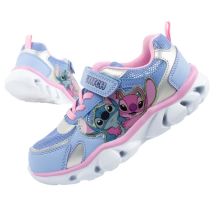 Leomil Stitch Kinder Sportschuhe Leichte Sneakers mit Klettverschluss LED