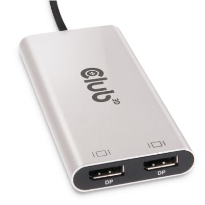 CLUB3D CSV-1586 Thunderbolt 3 Hubs und Konzentratoren 40000 Mbit/s Silber