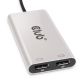 CLUB3D CSV-1586 Thunderbolt 3 Hubs und Konzentratoren 40000 Mbit/s Silber
