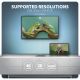 6. AXAGON HMC-8HLSA Multiport-Hub USB-C 3.2 Gen 1, 3x USB-A + 4K/60Hz HDMI + SD/microSD, Gigabit-LAN, Audio, PD 100W - Silber