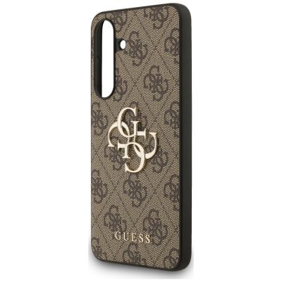7. Guess Big 4G Classic Logo Hülle für Samsung Galaxy S25 FE - Braun