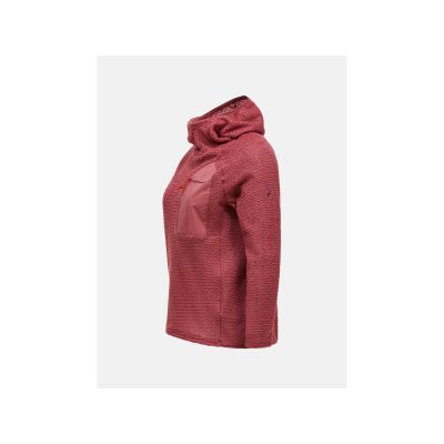 3. Damen PEAK PERFORMANCE W Freelight Polartec Alpha Hood rot