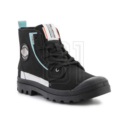2. Palladium Pampa Underlayer W 99183-008-M Schwarze Schuhe