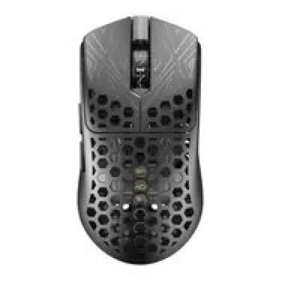 Arbiter Studio x TENKO AKITSU MEDIUM Kabellose Gaming-Maus, 40 g, PixArt 3950, 8K Polling – Schwarz