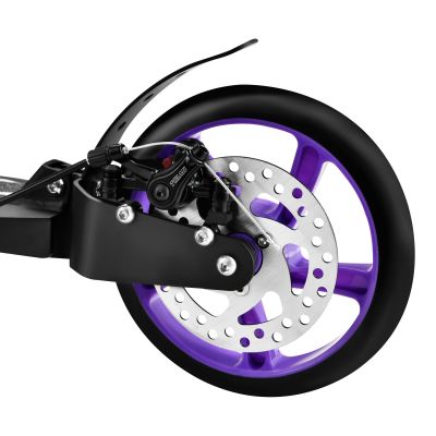 8. HM124T VIOLETTER SCOOTER MIT SCHEIBENBREMSE MNILS EXTREME