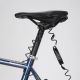 4. Wozinsky WBN-01R Fahrradschloss für Fahrradhelme, wasserdicht, 4-stellige Zahlenkombination – schwarz