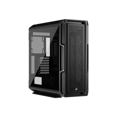 4. CORSAIR Geh 5000T (Gehärtetes Glas) Schwarze Midi-Hülle