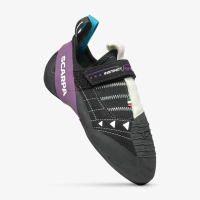 Scarpa Instinct VSR LV Kletterschuhe - Schwarz/Violett/Milch