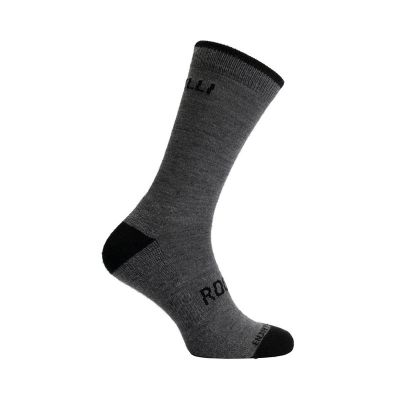 Rogelli Wintersocken aus Wolle, grau, Größe 36-39