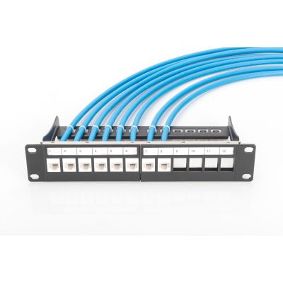 18. Digitus Installationskabel Cat.6A, U/UTP, DCA, AWG 23/1, LSOH, 500 m, Blau, auf Rolle