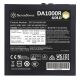 5. Silverstone DA1000R Gold Netzteilmodul 1000 W 20+4 Pin ATX Schwarz