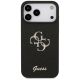 3. Guess Fixed Glitter Big 4G Hülle für iPhone 17 Pro Max / 18 Pro Max - Schwarz