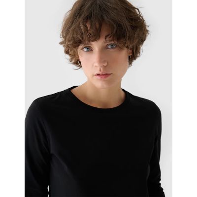 Langarmshirt Oversize glatt Damen 4F 4FWMM00TLONF431-20S