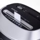 8. Activejet ASH-1201D Aktenvernichter, P-3, 25 l, 5x38 mm Schnipsel, 12 Blatt, schwarz und silber.