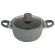 BALLARINI Murano-Topf mit Deckel, Granit, 24 cm, 75002-940-0