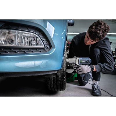 11. Elektrischer Schlagschrauber 800 Nm 1/2" für Räder, Koffer W33250 WUBER