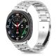 Tech-Protect Edelstahlarmband für Samsung Galaxy Watch 40/44/46 mm - Silber