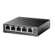 TP-Link TL-SG105MPE L2 Gigabit Ethernet (10/100/1000) Netzwerkadapter mit PoE-Unterstützung, Schwarz