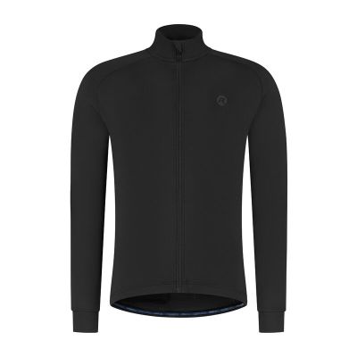 Rogelli ESSENTIAL II Langarmshirt, schwarz, Größe 4XL