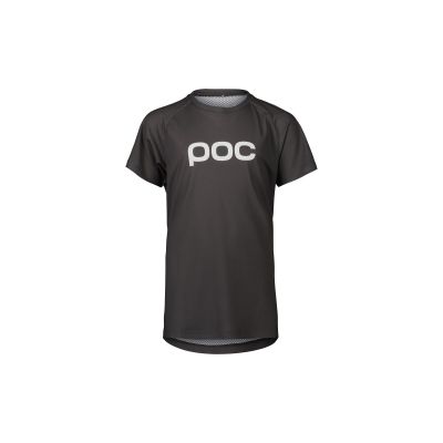 3. POC Y's Essential MTB Tee Kinder T-Shirt Grau