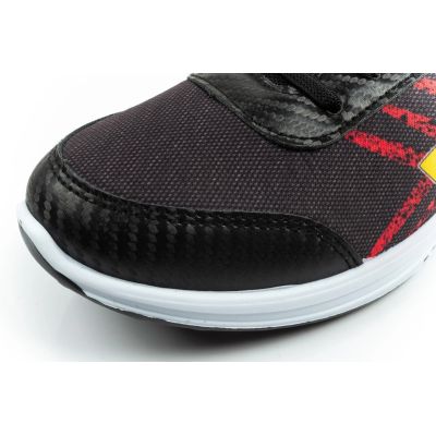 6. Leomil Kinder-Sportschuhe Pokémon-Sneaker, leicht, mit Klettverschluss und LED-Beleuchtung, schwarz