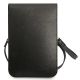 5. Guess Handtasche GUWBSATMBK schwarz / schwarzes Saffiano-Dreieck