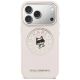 3. Karl Lagerfeld Point & Choupette Sketch MagSafe Hülle für iPhone 17 Pro – Pink