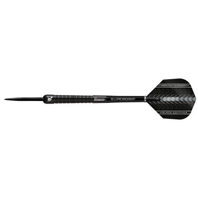 6. Harrows Supergrip Black Darts 90% Stahlspitze SupergripBlack90%