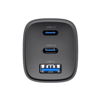 2. Havit UC20 EU-Ladegerät USB-C + USB-C + USB-A (Schwarz)