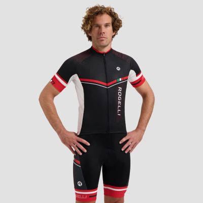 3. Rogelli Gara Mostro II T-Shirt Schwarz und Rot XL