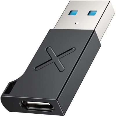 5. UNITEK Adapter USB-A auf USB-C 10 Gbit/s Stecker/Buchse Schwarz
